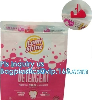 Child-resistant Packaging, Kraft Paper Child Resistant Bag, Opaque Plastic Lockable Medication Bag , Stand Up k Ba
