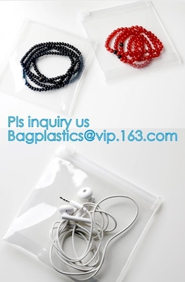 k plastic waterproof bag for swimsuit, slider pvc packing bag for shampoo promotion, Zipper slider clear shopping
