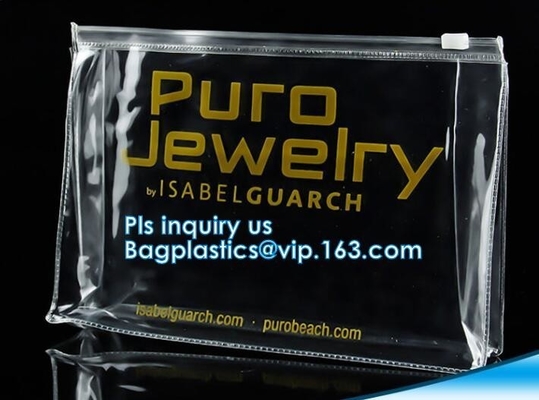slider bags/slider zipper bag for mobile phone cover/ cell phone cover packaging bag, Zipper PVC underwear packag