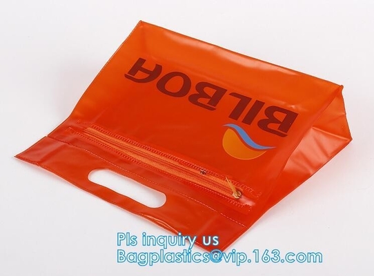 slider bags/slider zipper bag for mobile phone cover/ cell phone cover packaging bag, Zipper PVC underwear packag