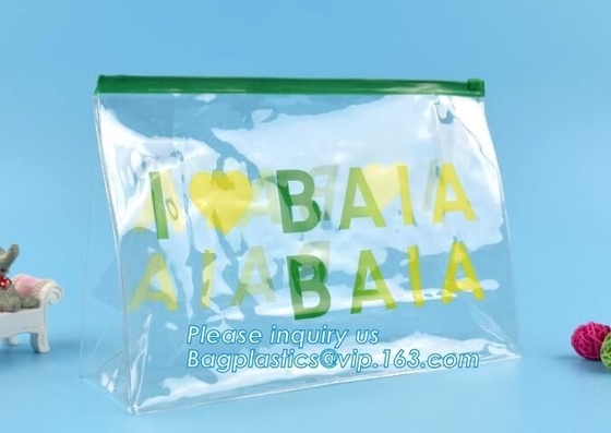PVC Blanket /Pillow bag PVC Header bag PVC Card sleeve PVC Hanger bag, slider zipper pvc pouch clear vinyl pvc k b