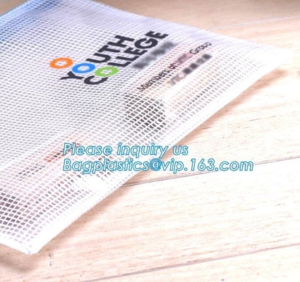 Travel Makeup Cosmetic Toiletry Zip Bag PVC Makeup Bag, EVA zipper bag with zipper or slider for garments, Rainbow Holog