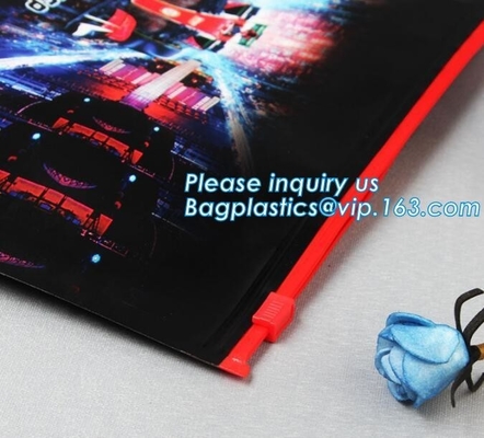 Custom Mini k Bag,Frosted Pvc k Bag, Zipper Slider Frosty Soft Bag Pouch, travel cosmetic makeup slider bag