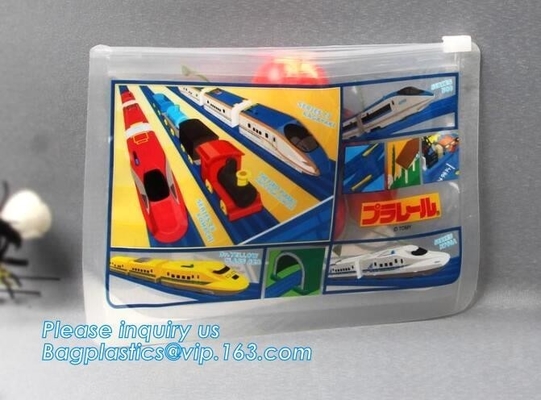 Eco-friendly slider customized logo transparent plastic cosmetic bag, gift packing pvc k cosmetic makeup bags, Doc