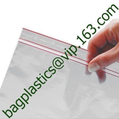 d2w Degradable Food & Freezer BaZip storage food Bags, Microwave Bags, Slider Bags, School Lunch Pouch, Slider grip bags