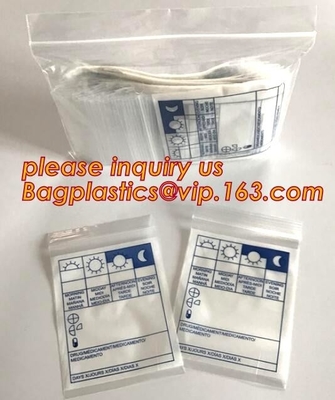 LDPE Medical Zip Lock Bag/ Medical Zipper Bag/PE transparent k bag, Medical Zip Lock Poly bag / Small Zipper Plast