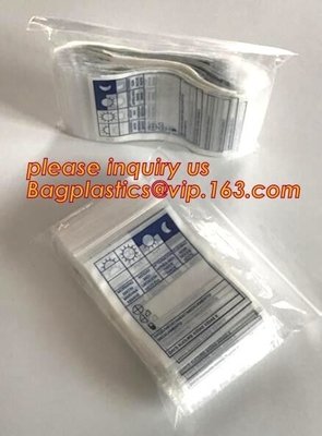 LDPE Medical Zip Lock Bag/ Medical Zipper Bag/PE transparent k bag, Medical Zip Lock Poly bag / Small Zipper Plast