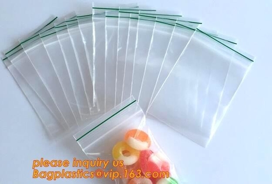 food grade PP PE k bag / clear plastic food bag / zip lock bag for food packaging, Oem Plastic Zip Snack Food Pack