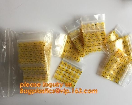 Zip lock type medical biohazard waste disposal supplies LDPE plastic medical autoclave bags, Medical packing k sea