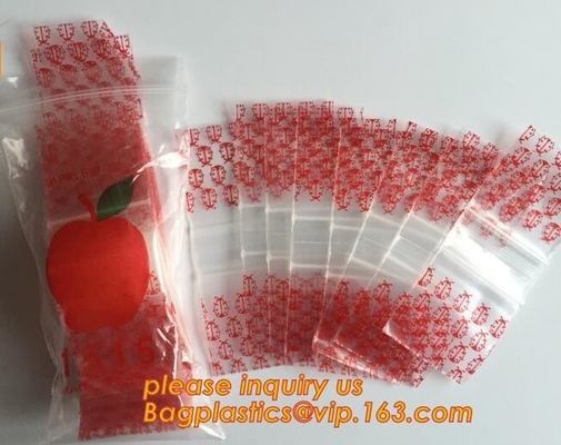 Zip lock type medical biohazard waste disposal supplies LDPE plastic medical autoclave bags, Medical packing k sea