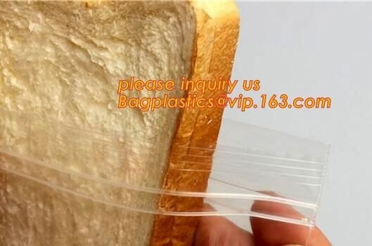 PE Double zipper seal food storage fresh-keeping bags, custom double tracking k bag, Double track plastic moisture