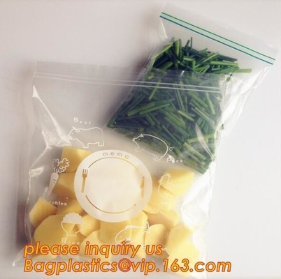 High Sealing k Pouch with double colored tracks, double track reusable plastic k printed zipper bags, bagese