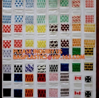 Apple Mini Zip Lock Bags, Zip Lock Plastic Baggies for jewelry packaging, Storage k Baggies, Smiley Face Print pac