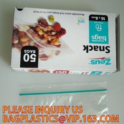Customize Resealable Plastic Clear Poly k Baggies custom zip lock bag, LDPE HDPE CPE PPE PVC Plastic Slider Zipper
