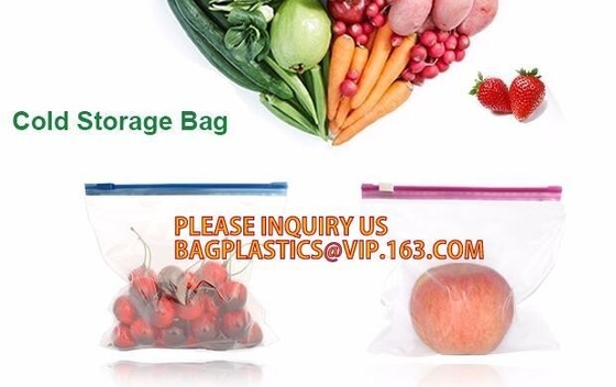 Christmas Snowman Gift Plastic k Bag, LDPE resealable reusable freezer k slider bags/reusable food packaging