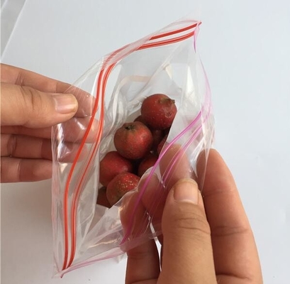 Vacuum  Storage Bags Double Zipper Sandwich bags, Food Packaging Plastic Sealed Zip Lock Bags for Storage, bagplas