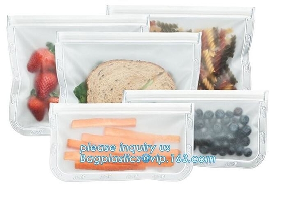 Reusable Snack Bags Sandwich Storage Bag, k Plastic Slider Storage Bag, food/snack candy storage bag, bagplastics