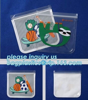 Fresh Fridge Food Preservation Bag, Reusable Silicone Food Storage Bags With k, reusable Keeping Fresh Silicone Fo