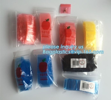 1515 mini apple k bags, apple baggies printed mini k bag with different size from china supplier, minigrip