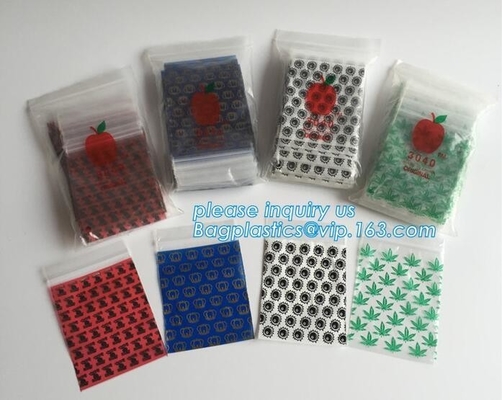 1515 mini apple k bags, apple baggies printed mini k bag with different size from china supplier, minigrip