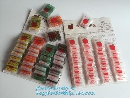 Bag Type and Accept Custom Order Mini Apple bags baggies, Apple Mini Zip Lock Bags, k bag mini apple zipper bag wi