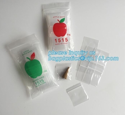 2020 Apple Mini k 100 Baggies 25 Random Designs Prints Mix 100 Bags 2" X 2", pe apple mini baggies, bagplastics