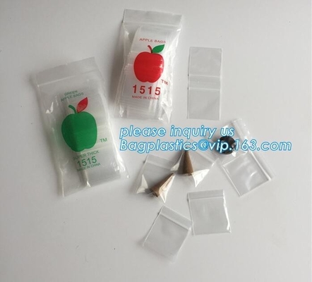2020 Apple Mini k 100 Baggies 25 Random Designs Prints Mix 100 Bags 2" X 2", pe apple mini baggies, bagplastics