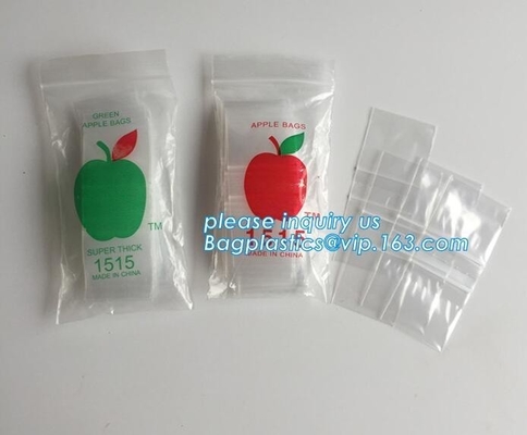 2020 Apple Mini k 100 Baggies 25 Random Designs Prints Mix 100 Bags 2" X 2", pe apple mini baggies, bagplastics