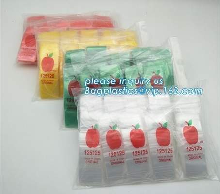 1212 Apple Mini k Baggies 17 Color Mix 100 Bags 1/2" X 1/2", cheap 100%LDPE plastic custom 3x3 zip lock bag/ custo