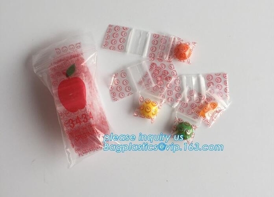 Antistatic k Bags, Self Resealable Mini Grip Poly Plastic Clear Zip Lock Grip Seal Food Packing Bags for Chinese-d