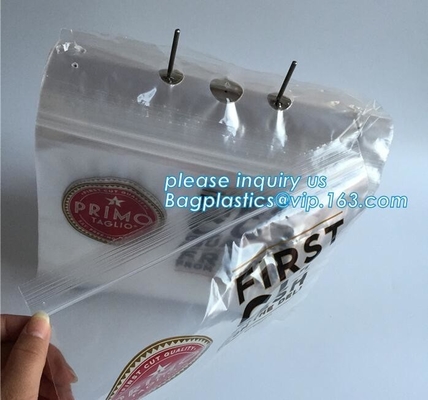 PE slider zipper saddle deli bag, Biodegradable k saddle deli bag, saddle deli slider bag, LDPE Custom Saddle deli