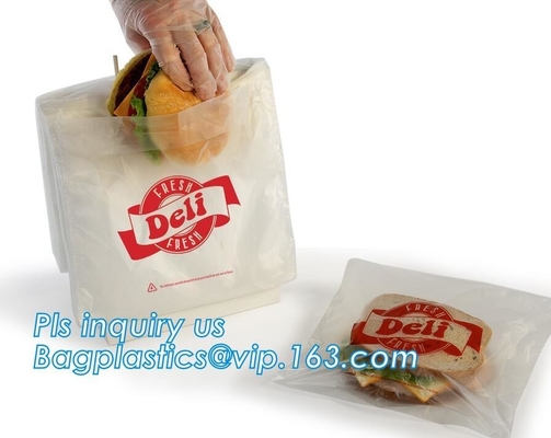 10 1/2" x 8" Plastic Deli Saddle Bag with Seal Top 1000 / Case - Plain, Saddle Slider Zipper Bags, bagplastics, bagease