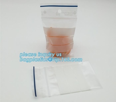 resealable one side clear pouch pharmacy small k pill package zip lock plastic bags pills packaging bag, bagplasti