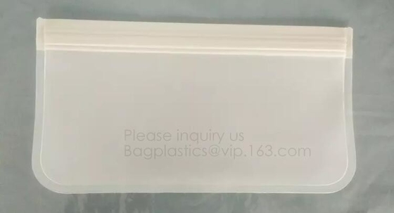 Oem reusable eco friendly peva plastic k sandwich snack food storage bag,silicone k reusable sandwich storag