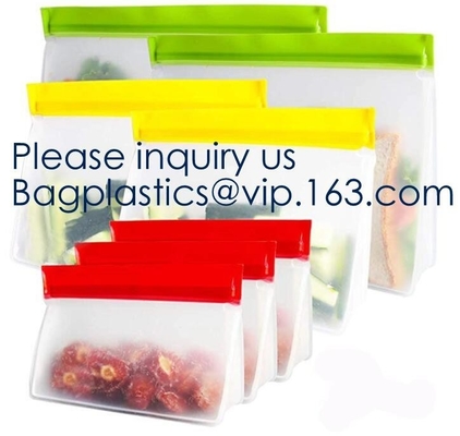 Transparent Waterproof Peva Liner Cooler Storage k Peva Bag,Amazon Hot Sale Frozen Peva Food Packaging Zipper Bag