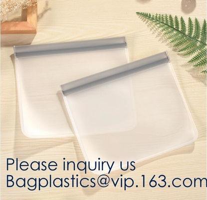 Transparent Waterproof Peva Liner Cooler Storage k Peva Bag,Amazon Hot Sale Frozen Peva Food Packaging Zipper Bag