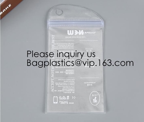 Personalized Transparent Waterproof PVC Plastic Wet Underwear k Packing Bag,Simple Design Pvc Makeup Bag Women Zip