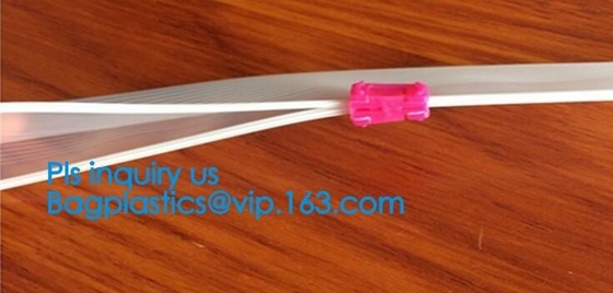 plastic double color flange zipper pull, plastic double color flange zipper runner, multi colored transparent plastic fl