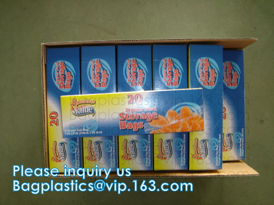 100% COMPOSTABLE food bag K freezer storage bags, Food grade plastic packing bag K slider storage bags CORN