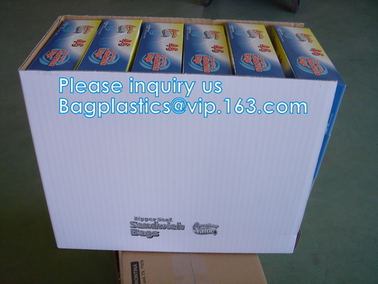 100% COMPOSTABLE food bag K freezer storage bags, Food grade plastic packing bag K slider storage bags CORN