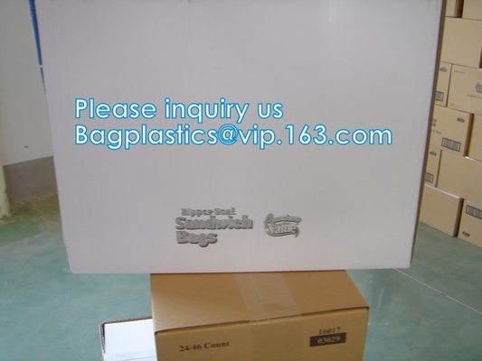 100% COMPOSTABLE food bag K freezer storage bags, Food grade plastic packing bag K slider storage bags CORN