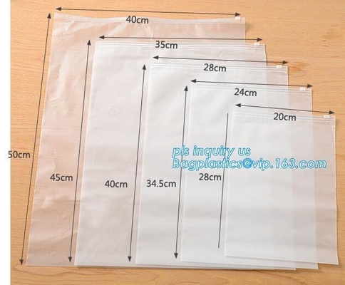 poly zip bags leakproof plastic slider zipper bags for packaging, slider k printed pvc zipper bags, quad sealed sl