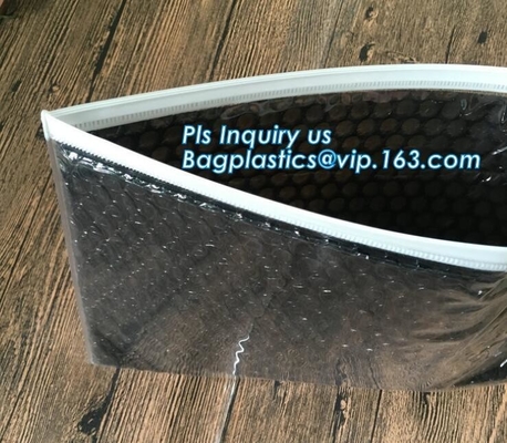 3 Side Seal Air Bubble Bag, Slider k Zipper Bubble Bag,Die Cut Slider Bubble Bag, Different Size Back Seal Air Bub