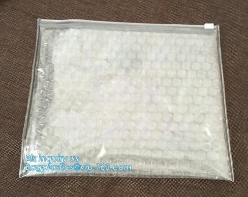 Slider Zip Lock Bubble Bags Zip Padded Pouch, Envelopes Bubble Bag/ Slider Zip Lock Air Bubble Protection Bags