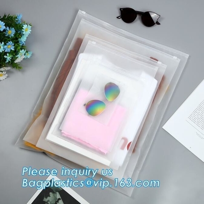 silkscreen printing holographic make up bag with slider lock, cosmetic organizer korean cosmetic bag, zipper slider conv