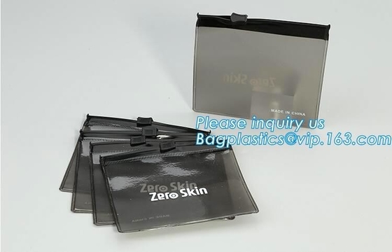 resealable vinyl polybag slider zip lock pouch bag, promotion slider vinyl zipper bag for gift packaging, k vinyl