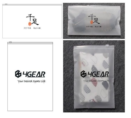 Matte CPE Swimwear Clothes Package Slider Zipper Wet Bag,Eco-Friendly Transparent Swimwear Packaging