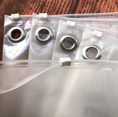 Apparel garment Makeup Slider Zip Lock Bag Frosted EVA Zipper Packaging Bag For Garment, Self Zip Lock Apparel Packaging