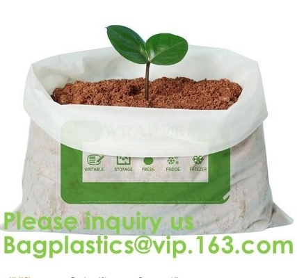 Freezer Sandwich Slider Bags Resealable Reusable, Recyclable, Reclosable, Compostable Biodegradable