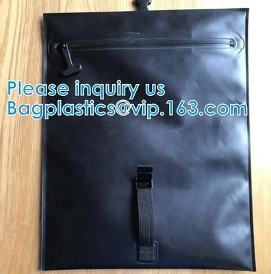 Smell Proof Zipper TPU Coaed Weldable To TPU PVC Waterproof Airtight Zipper For Smellproof Bag Odorless Storage Pouch
